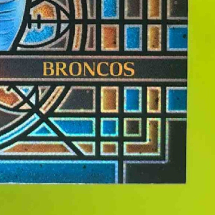2025 Panini Mosaic RJ Harvey Stained Glass #8 RC Denver Broncos