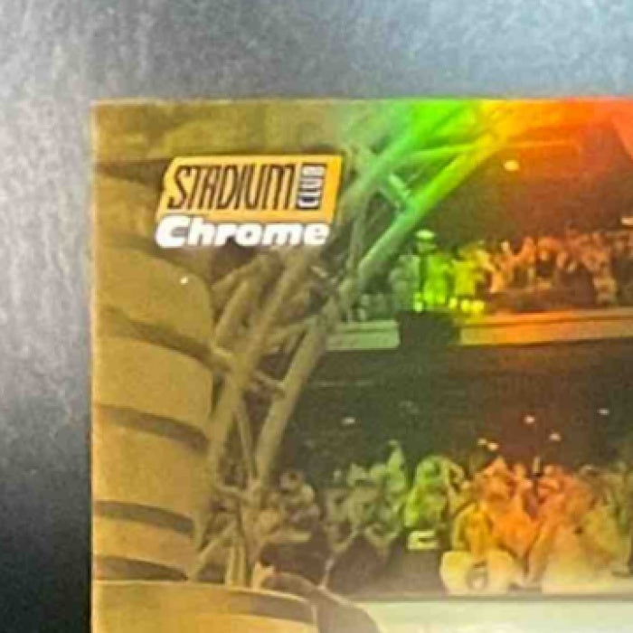 2025 Topps Stadium Club Jackson Chourio Chrome Auto Gold Refractor 16/50 Brewers