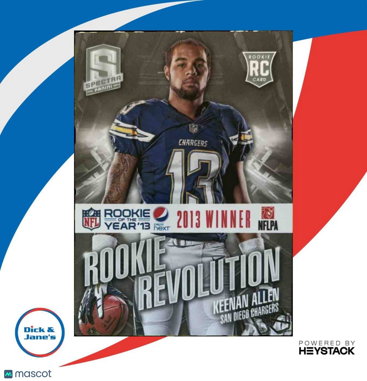 2013 Panini Spectra Keenan Allen Rookie Revolution #17 RC San Diego Chargers