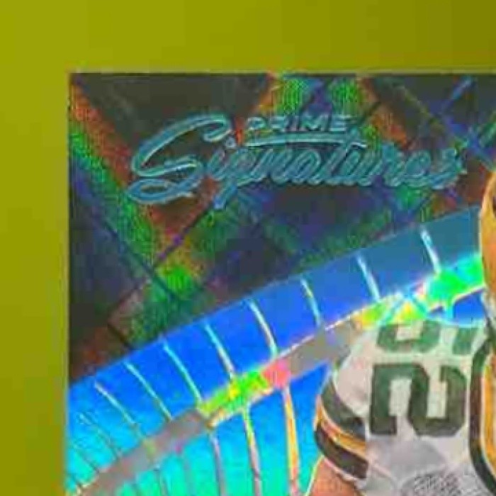 2016 Panini Prime Signatures Clay Matthews Showstoppers Cosmic /100 Packers