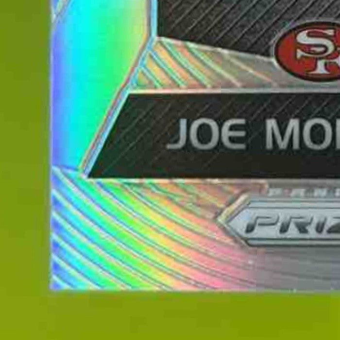 2017 Panini Prizm Joe Montana Super Bowl MVPs Refractor #10 San Francisco 49ers