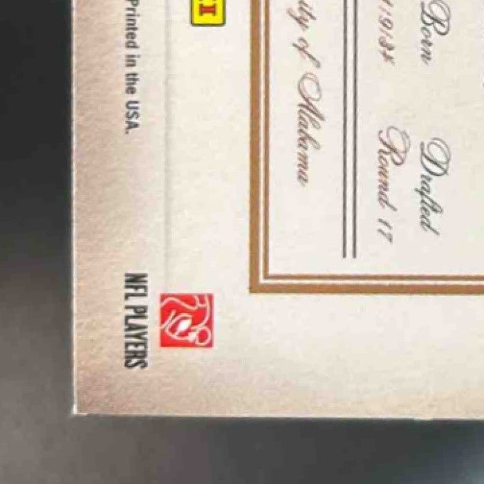 2011 Panini Prime Signatures Bart Starr /499 #11 Green Bay Packers
