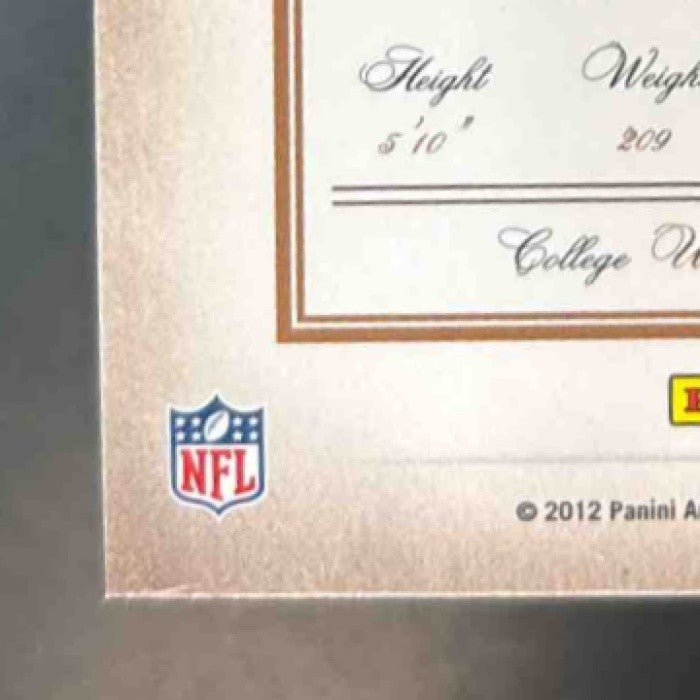 2011 Panini Prime Signatures Santana Moss Proof Red /99 #155 Washington Redskins