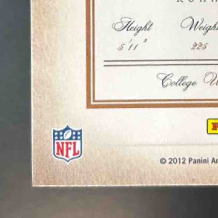 2011 Panini Prime Signatures Rashard Mendenhall Proof Red /99 #141 Steelers