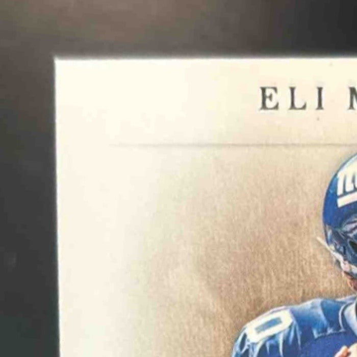 2011 Panini Prime Signatures Eli Manning Proof Red /99 #60 New York Giants