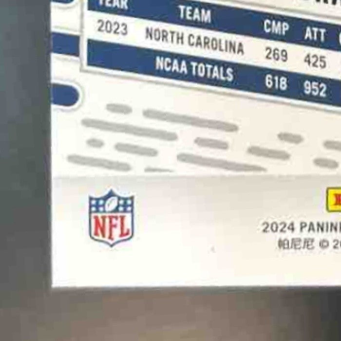 2024 Panini Absolute Drake Maye Red Spectrum 7/125 #103 RC New England Patriots