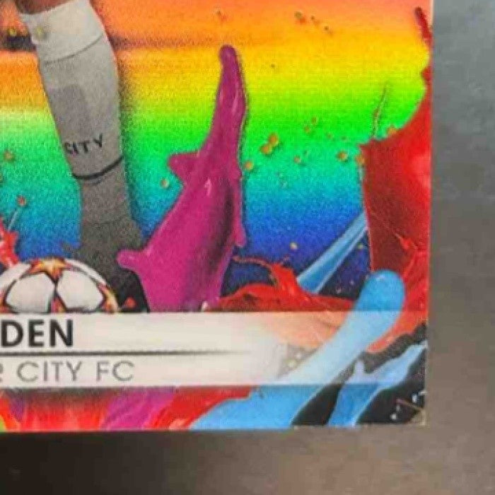 2021 Topps Chrome UEFA Champions League Phil Foden Golazo #G-4 Manchester City