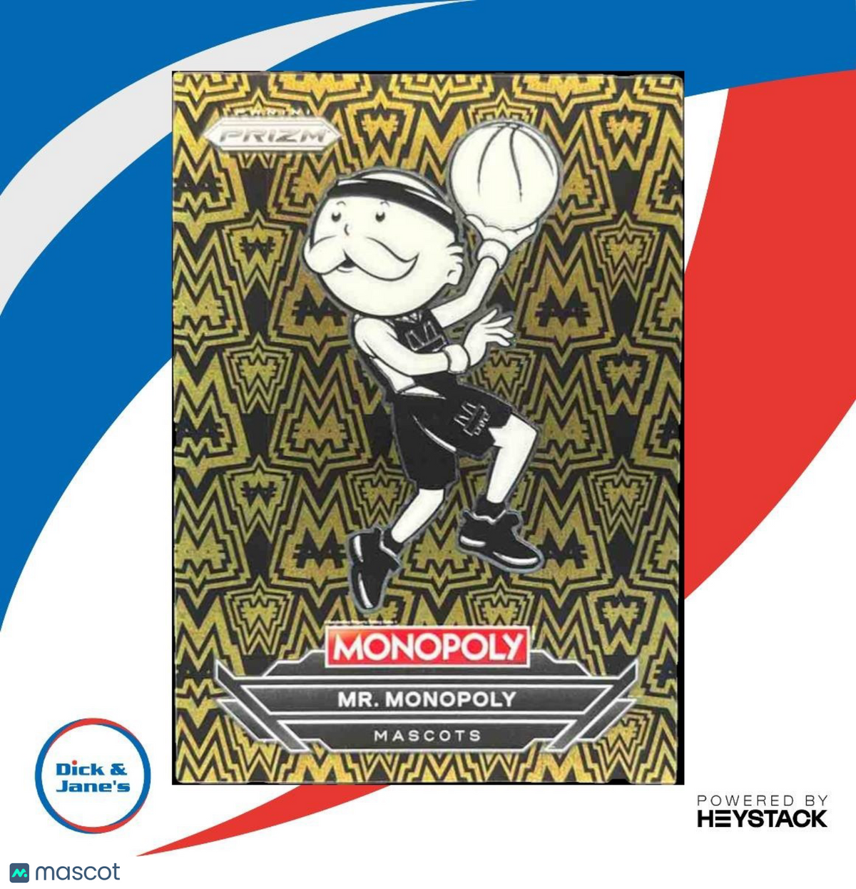 2024-25 Panini Prizm Monopoly Mr. Millionaire Black #B28 USA