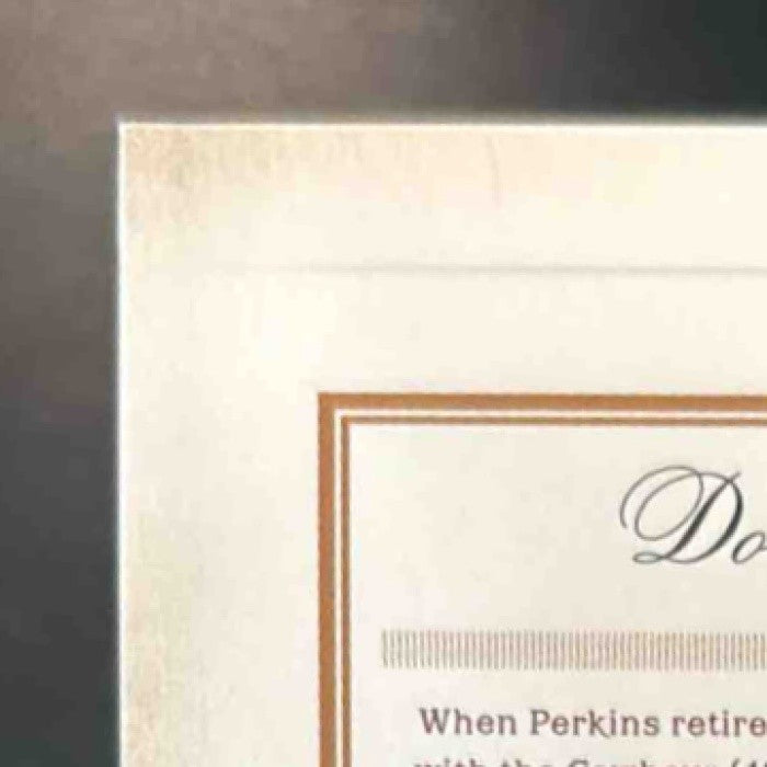 2011 Panini Prime Signatures Don Perkins Proof Red /99 #53 Dallas Cowboys