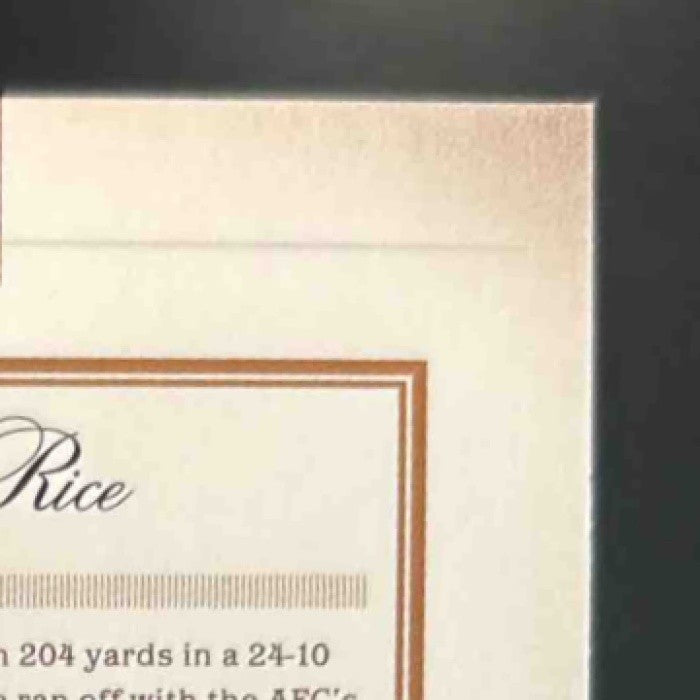 2011 Panini Prime Signatures Ray Rice /499 #142 Baltimore Ravens