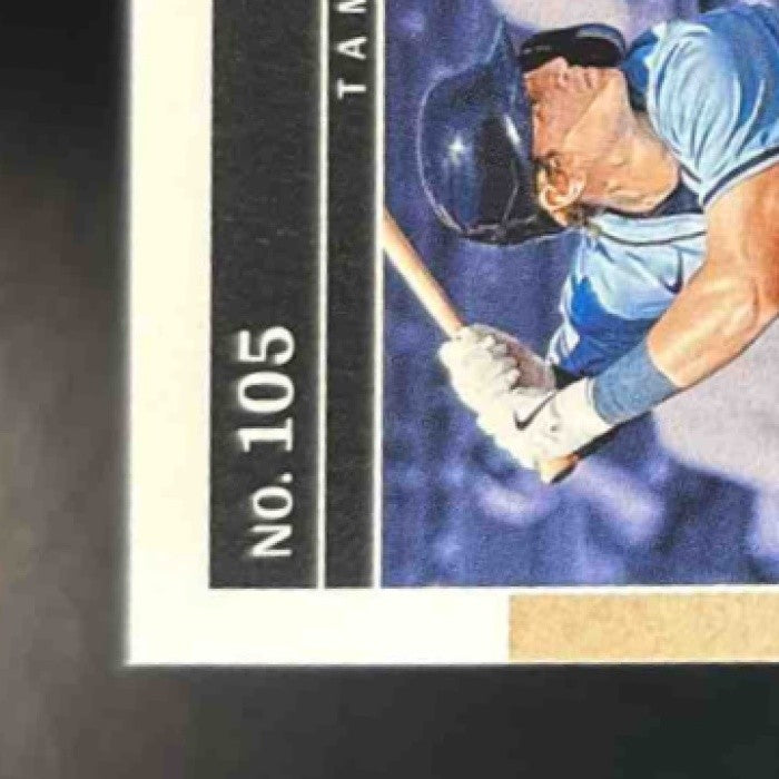 2025 Panini Three and Two Carson Williams Navy Blue /25 #105 Tampa Bay Rays