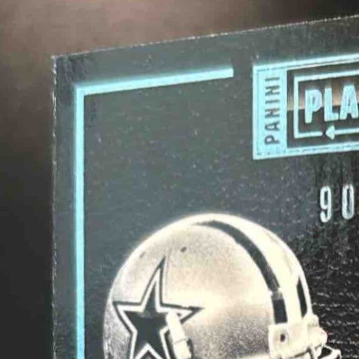2015 Panini Playbook Deion Sanders Richard Sherman Platinum /99 #48 Broncos