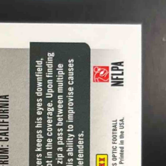 2018 Contenders Optic Aaron Rodgers Red /199 #59 Season Ticket Green Bay Packers