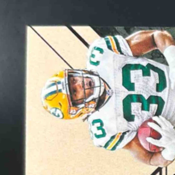 2018 Panini Gold Standard Aaron Jones Platinum 36/49 #97 Green Bay Packers