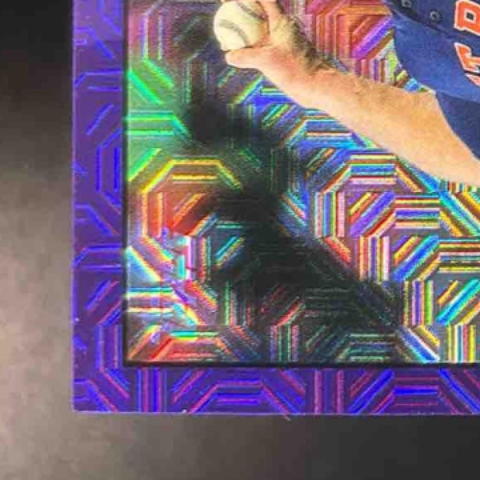 2020 Topps Justin Verlander 1985 Chrome Silver Pack Purple /75 Houston Astros