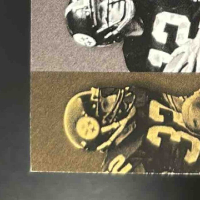 2015 Panini Black Gold Franco Harris Terry Bradshaw Ben Roethlisberger /99