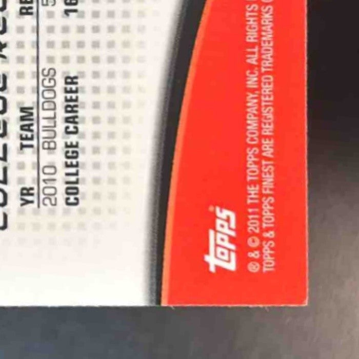 2011 Topps Finest A.J. Green #21 RC Cincinnati Bengals