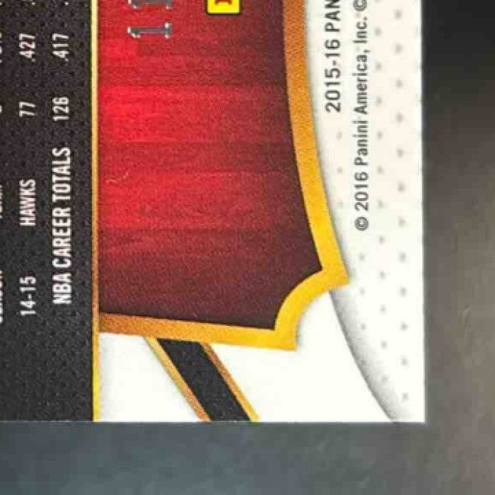 2015-16 Panini Select Dennis Schroder Red Prizms /149 #3 Atlanta Hawks