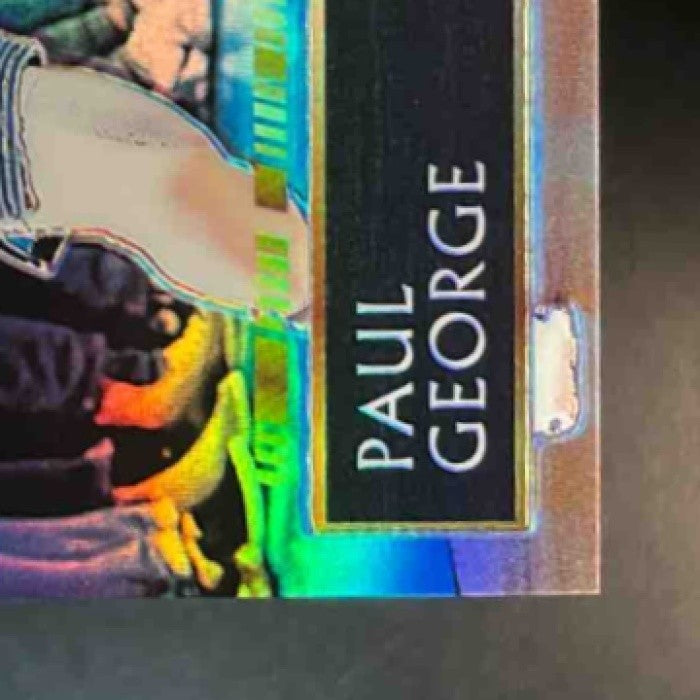 2018-19 Panini Select Paul George Slash and Dash Silver /99 #28 Thunder