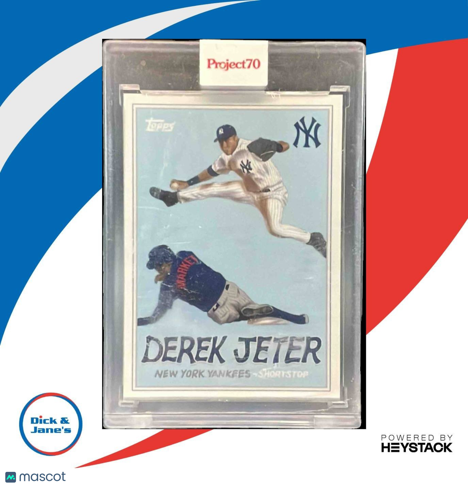 2021 Topps Project70 Derek Jeter #613 New York Yankees