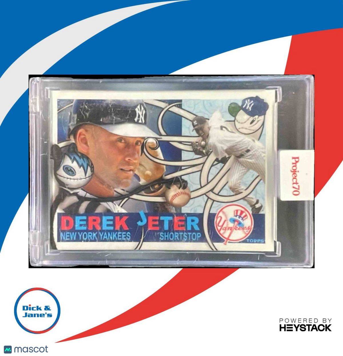 2021 Topps Project70 Derek Jeter #660 New York Yankees