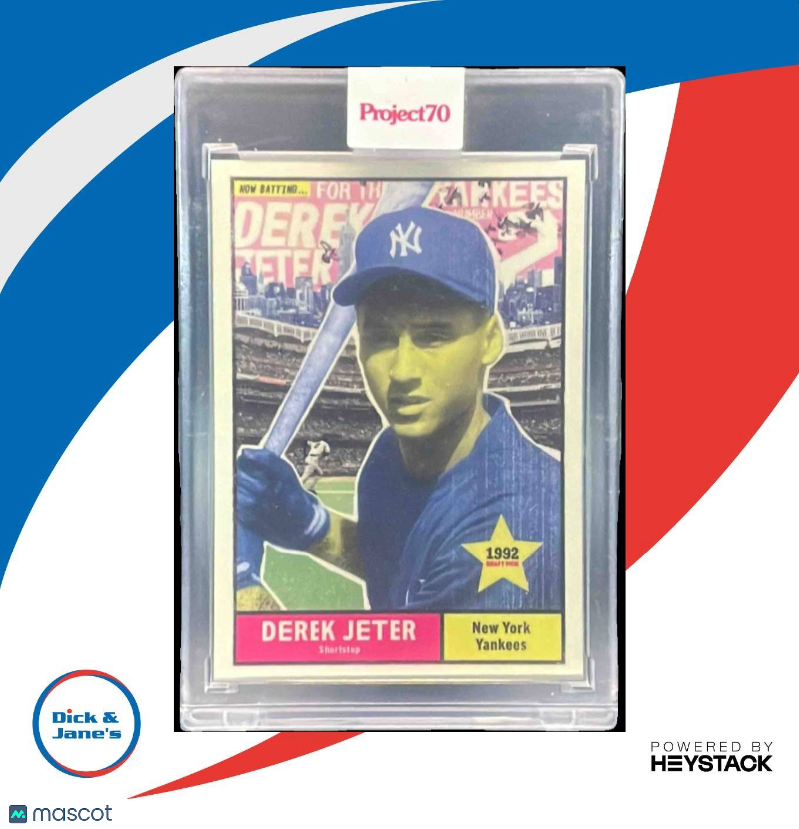 2021 Topps Project70 Derek Jeter #9 New York Yankees