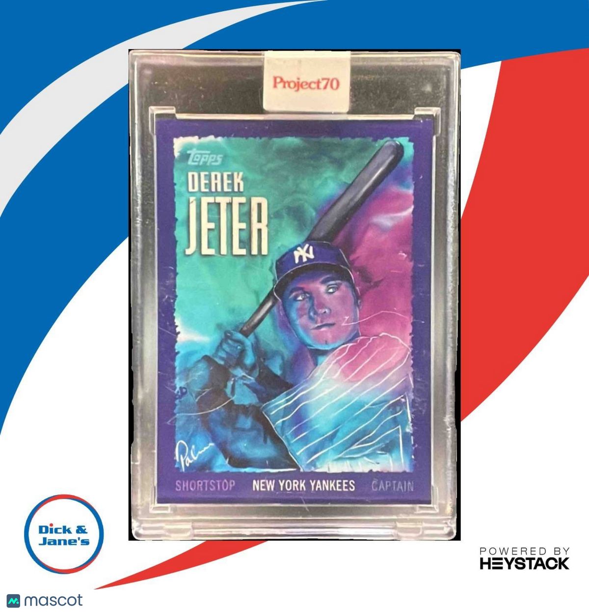2021 Topps Project70 Derek Jeter #495 New York Yankees