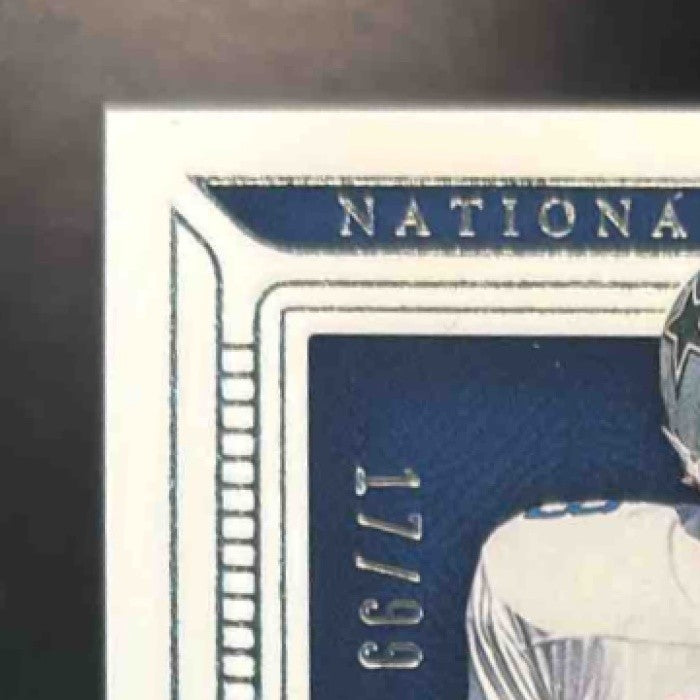 2025 National Treasures Troy Aikman Century Materials /99 #39 MEM Dallas Cowboys