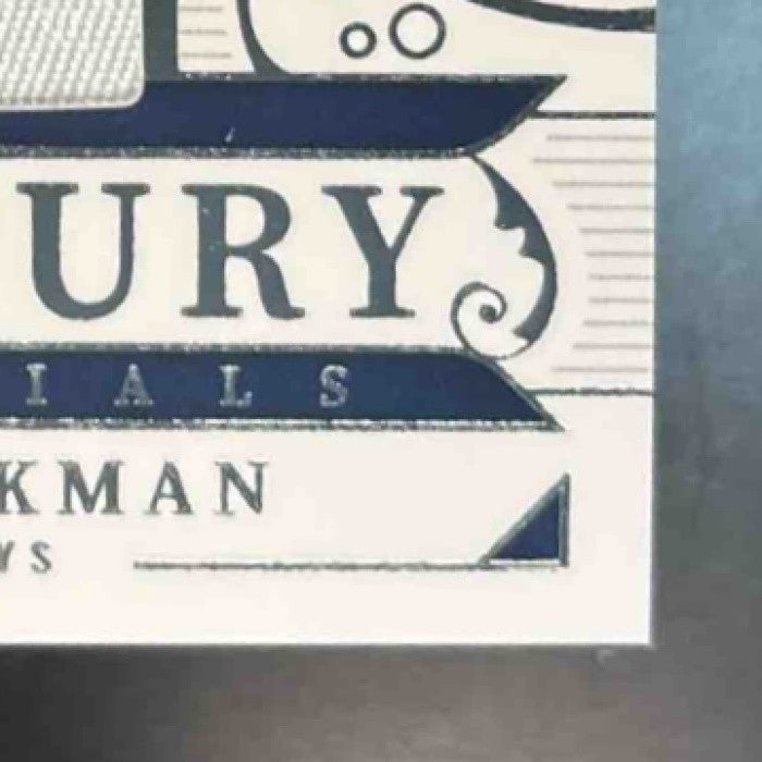 2025 National Treasures Troy Aikman Century Materials /99 #39 MEM Dallas Cowboys