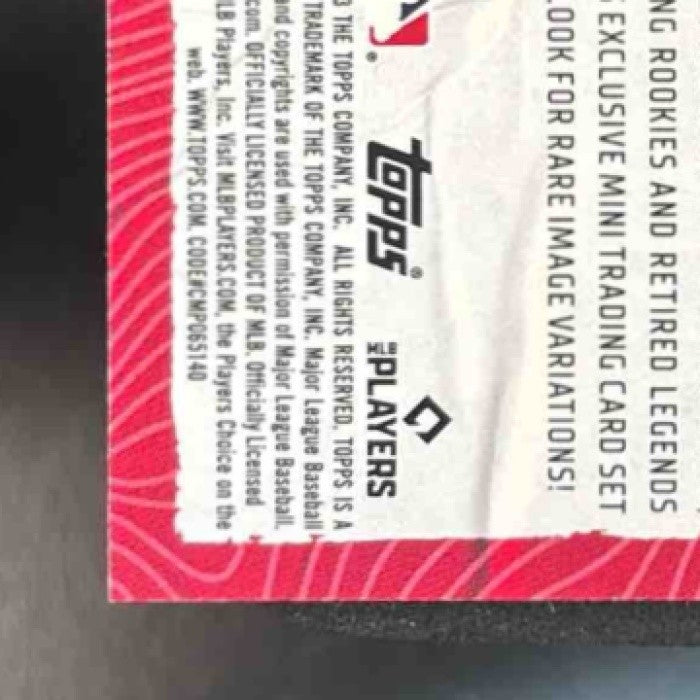 2023 Topps Rip Bryce Harper Mini Orange 6/60 #MRIP-BH Philadelphia Phillies