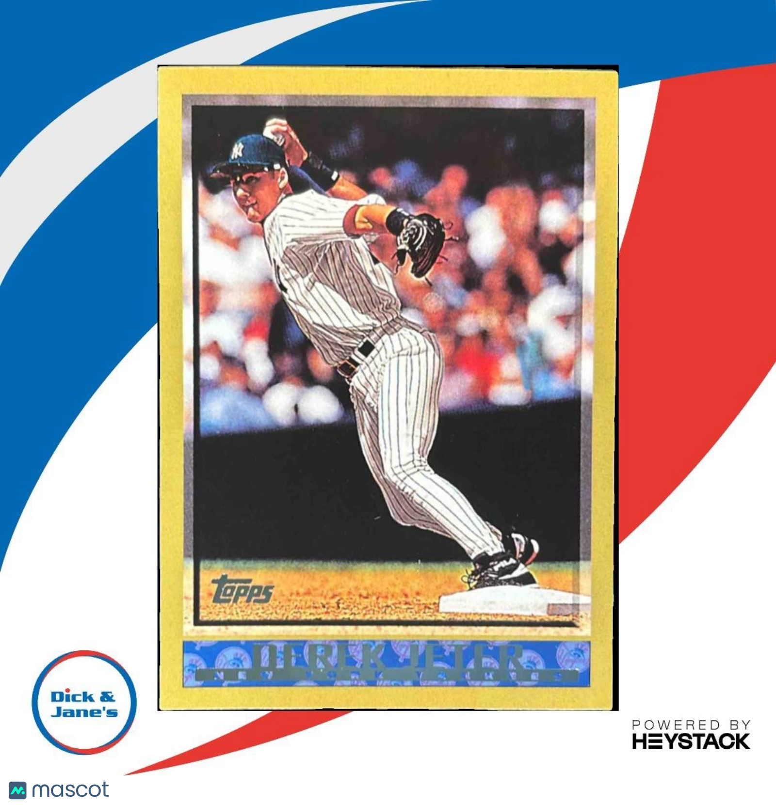 2010 Topps Derek Jeter The Cards Your Mom Threw Out #CMT105 New York Yankees