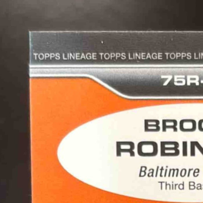2011 Topps Lineage Brooks Robinson 1975 Mini Relics #75R-BR Baltimore Orioles