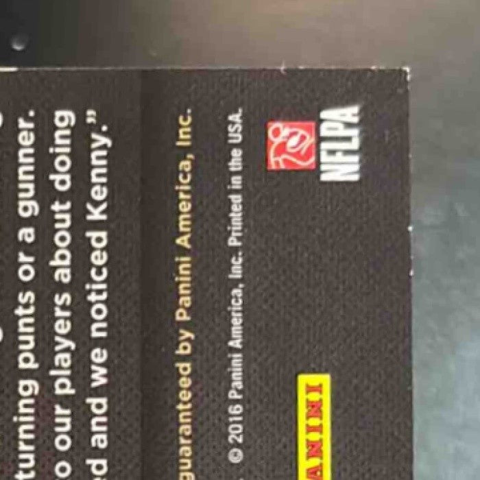 2015 Panini Black Gold Kenny Bell Gilded Signatures /49 RC Auto Buccaneers