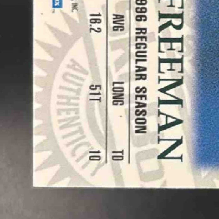 1997 Skybox Premium Antonio Freeman Autographics #NNO Auto Green Bay Packers