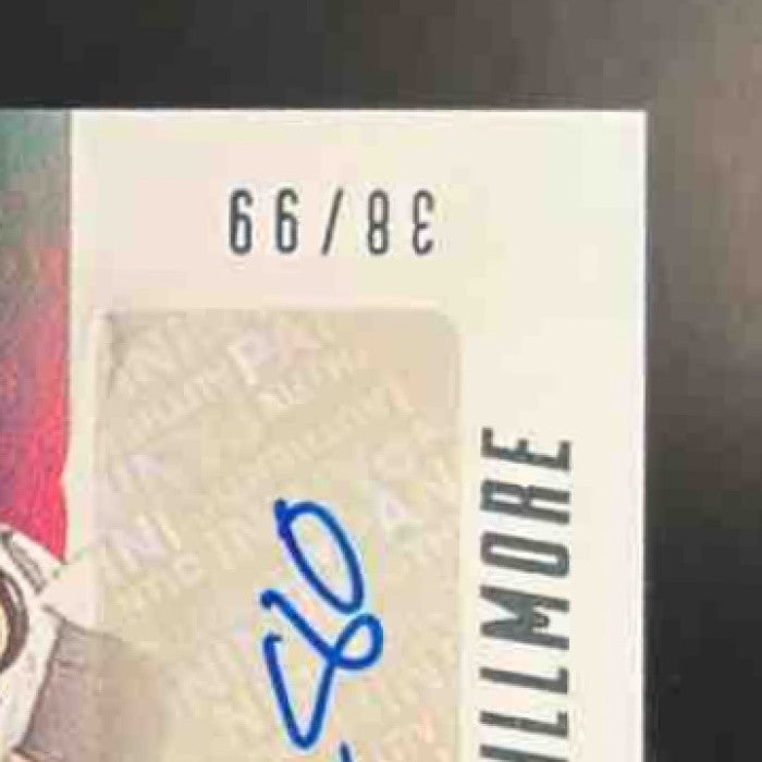 2014 Panini Absolute Crockett Gillmore Spectrum Silver AUTO /99 #189 RC Ravens
