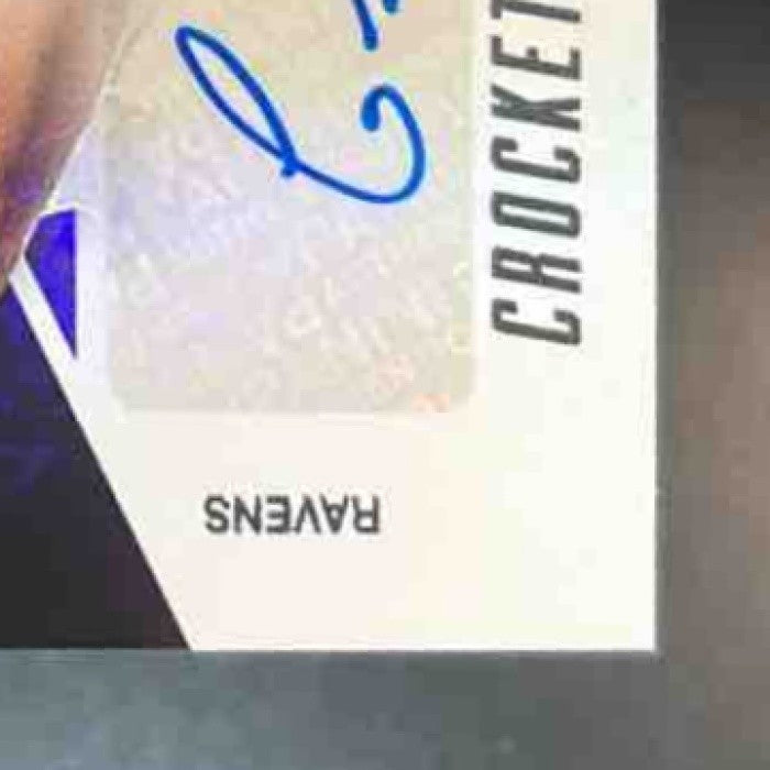 2014 Panini Absolute Crockett Gillmore Spectrum Silver AUTO /99 #189 RC Ravens