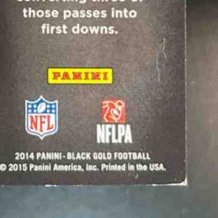 2014 Panini Black Gold Marqise Lee NFL Seal Of Approval Silver /25 RC Jaguars
