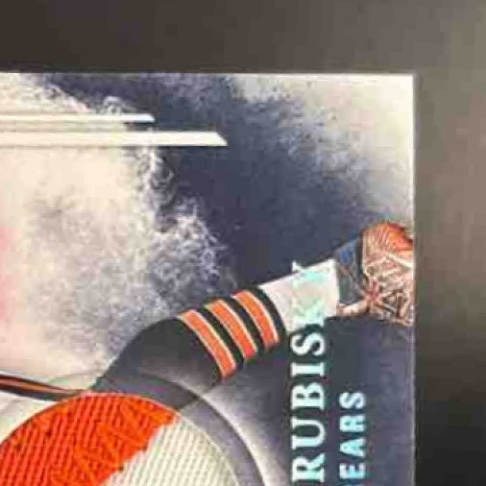 2017 Panini Origins Mitchell Trubisky Rookie Patches Red /99 RC Chicago Bears
