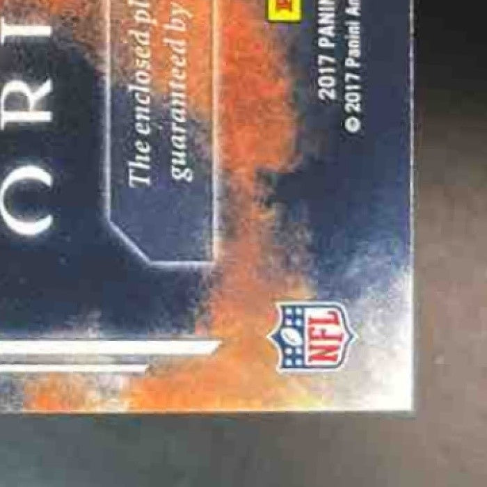2017 Panini Origins Mitchell Trubisky Rookie Patches Red /99 RC Chicago Bears