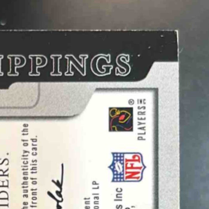 2002 Fleer Box Score Jerry Rice Press Clippings Jerseys MEM Oakland Raiders