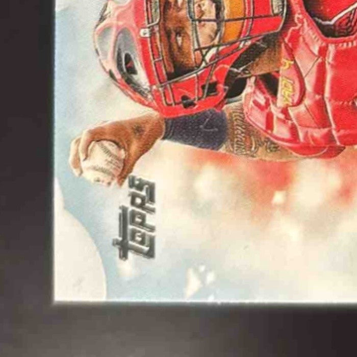 2020 Topps Holiday Yadier Molina Relics #WHR-YM MEM St. Louis Cardinals