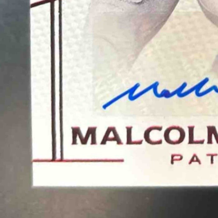 2016 Panini Limited Malcolm Mitchell Ruby /10 #194 RC Auto New England Patriots