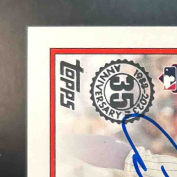 2023 Topps Caleb Kilian 1988 Baseball 35th Anniversary Auto RC Chicago Cubs