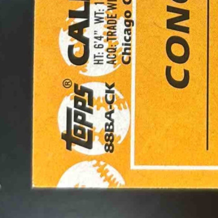 2023 Topps Caleb Kilian 1988 Baseball 35th Anniversary Auto RC Chicago Cubs