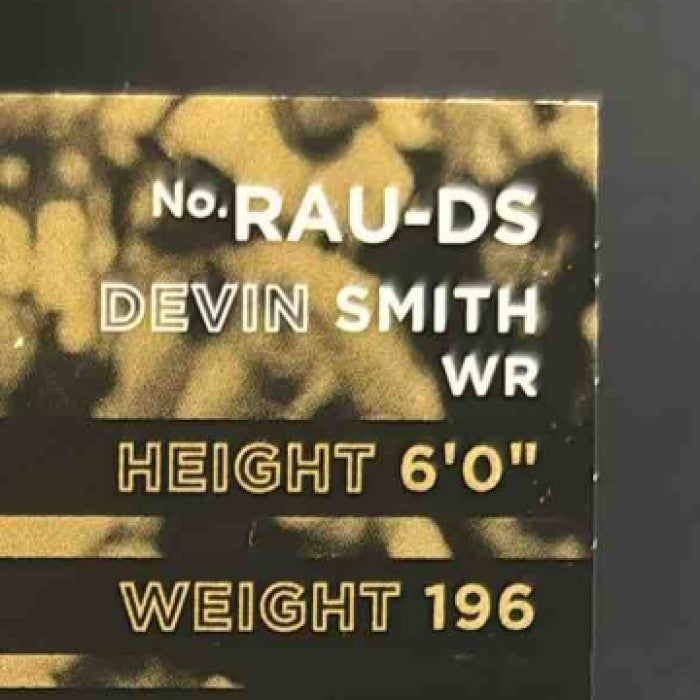2015 Panini Black Gold Devin Smith Rookie Auto /99 RC New York Jets