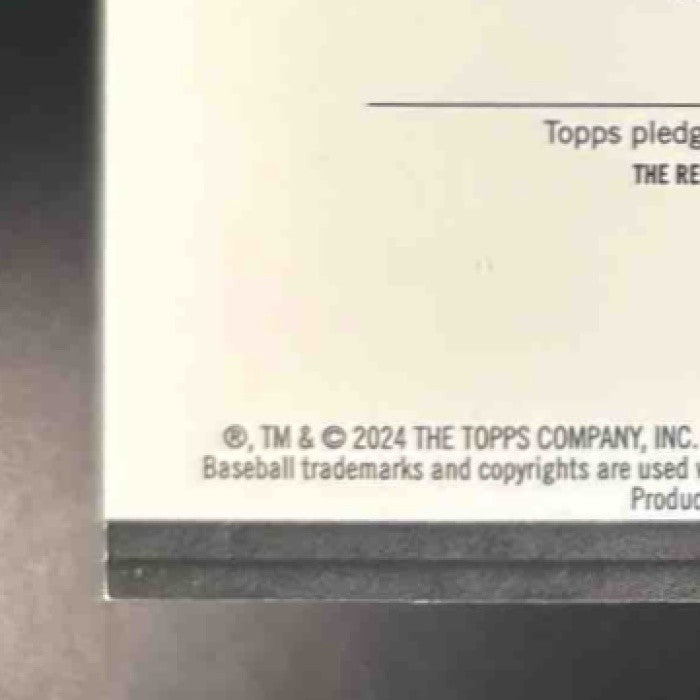 2024 Topps Tribute Mike Trout Triple Relics Purple /50 Los Angeles Angels