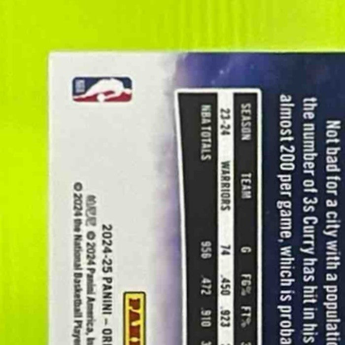 2024-25 Panini Origins Stephen Curry Amethyst 6/8 #54 Golden State Warriors