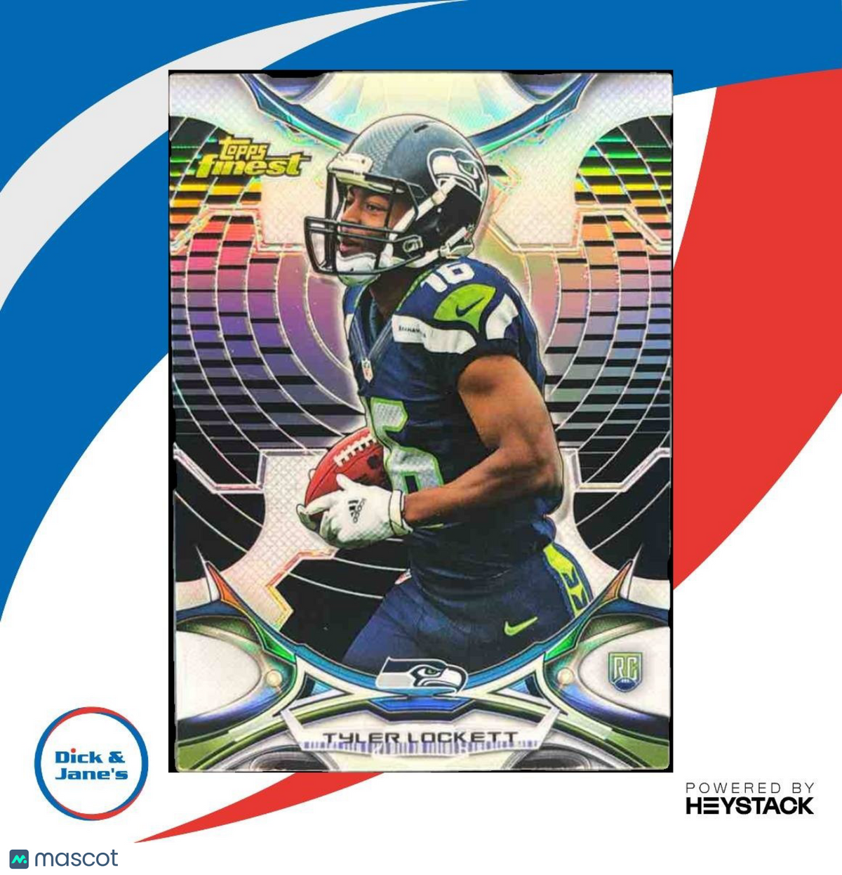 2015 Topps Finest Tyler Lockett #7 RC Seattle Seahawks