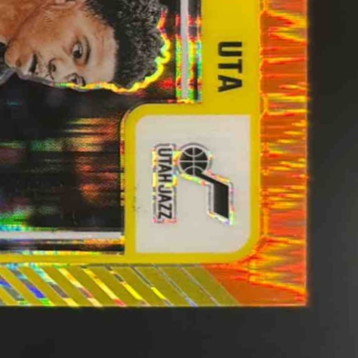 2024-25 Panini Donruss Optic Keyonte George Orange Shock /225 #174 Utah Jazz