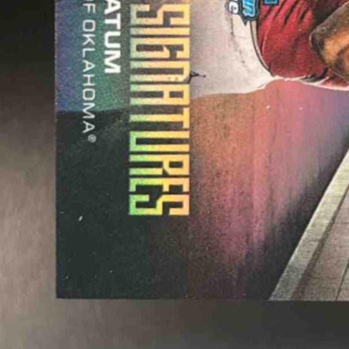 2025 Bowman Chrome University Taylor Tatum Campus Star Signature Auto Sooners